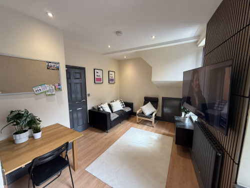 Living Area with 55 inch TV 75A Junction Road